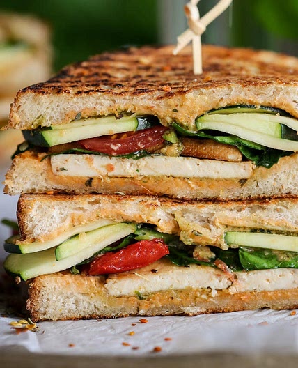 Smoked Tofu Panini