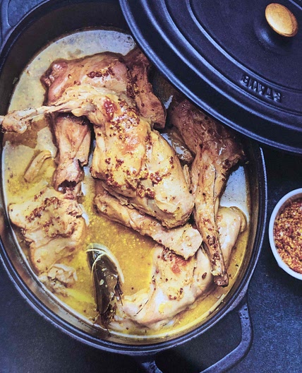 Lapin à la moutarde