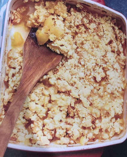 Crumble aux pommes