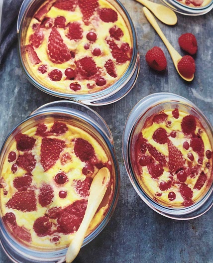 Clafoutis aux fruits rouges