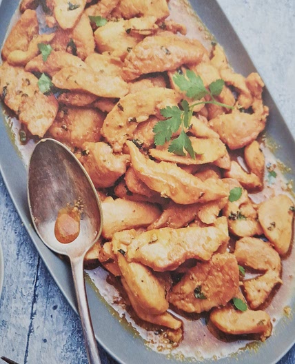 Poulet à la sauce soja sucrée