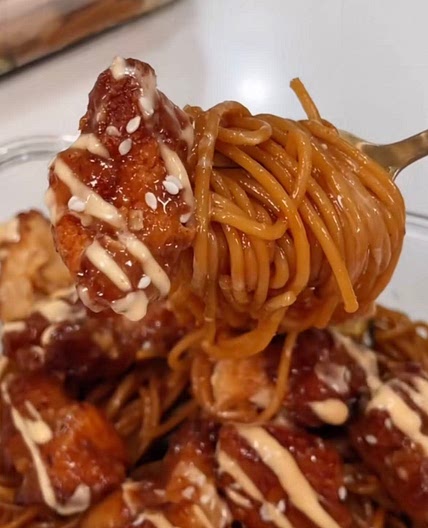 Honey sesame chicken bowls