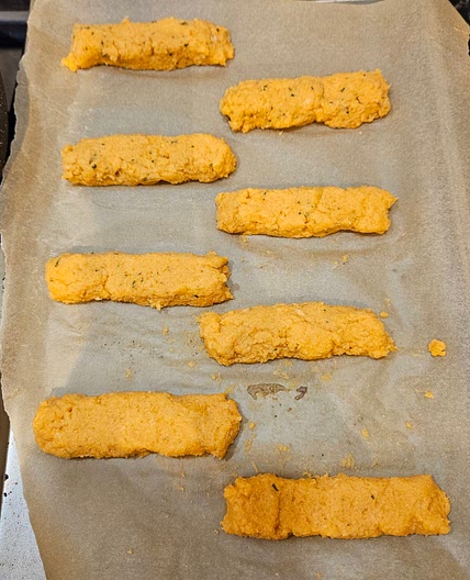 Salmon & Sweet Potato Fingers