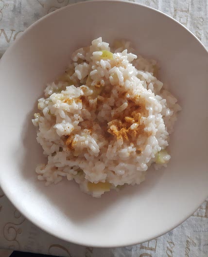 Risotto con zucchine