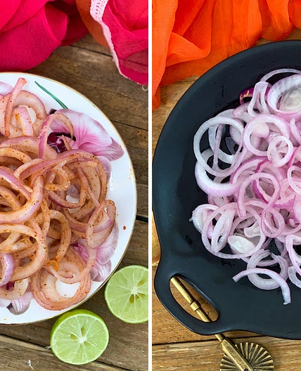 Lacha Pyaz Recipe - Masala Pickled Onions