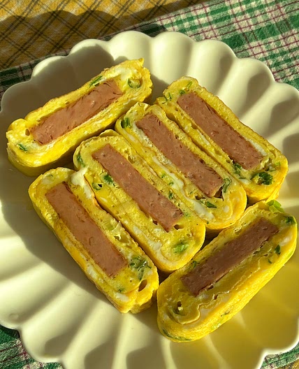 Simple Spam & Egg Roll
