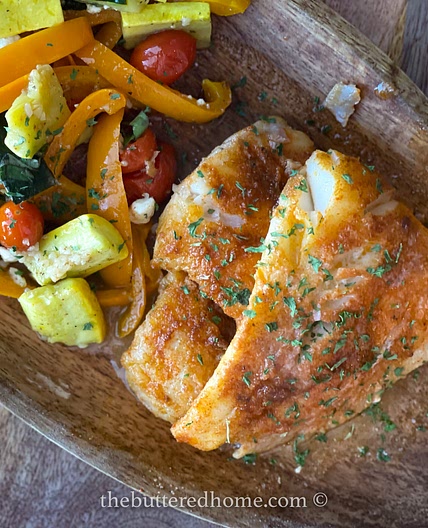 Pan Fried Cod