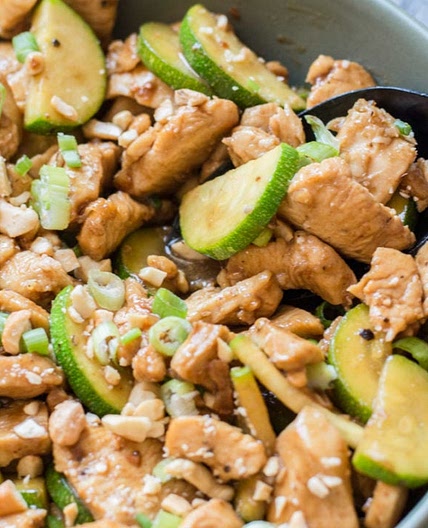 Sesame Chicken Keto Stir Fry
