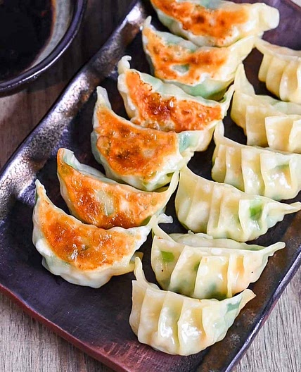 Pan-Fried Prawn Gyoza (Shrimp Potstickers)