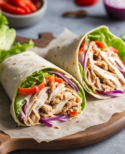 Buffalo Chicken Wraps