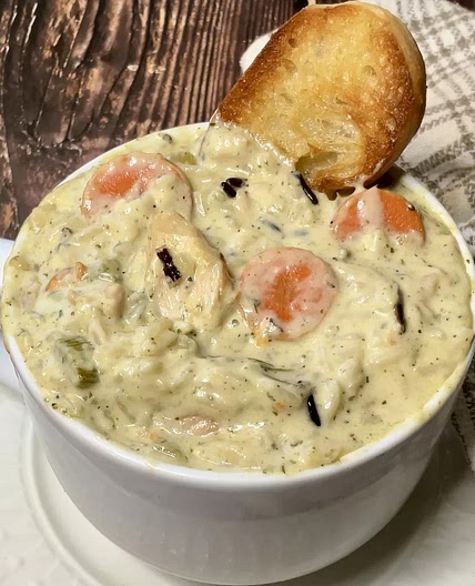 Creamy Chicken and Wild Rice Soup