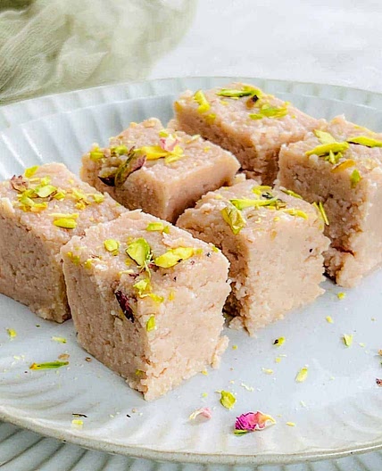 Raspberry Kalakand