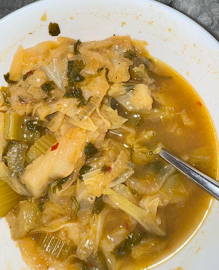 Cabbage stew 