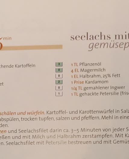 Seelachs mit Gemüsepüree