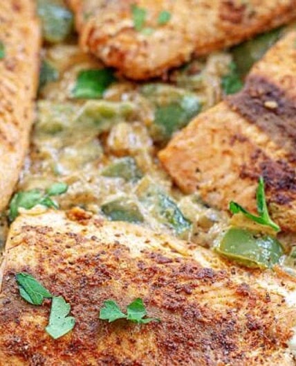 Creamy Cajun Salmon