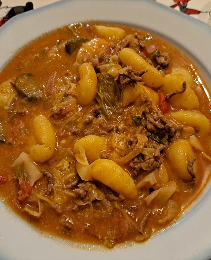 Gnocchi Cheeseburger Style