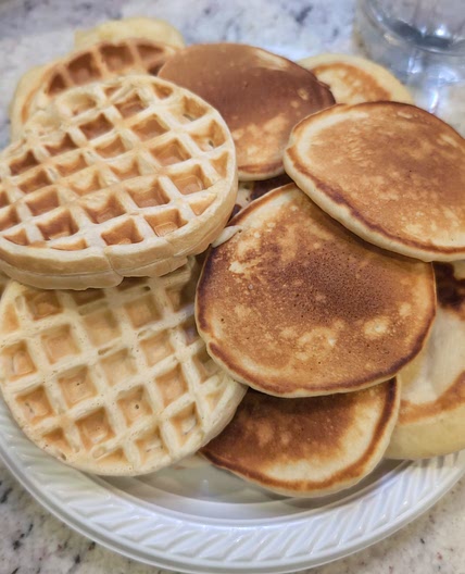 Pancakes and waffles recipe