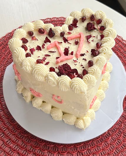 Bloody Rosewater Cake