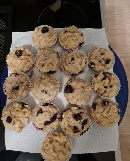 Hafer Frühstück Muffins