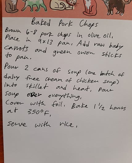 Baked Pork Chops