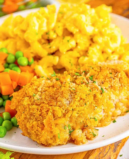Ritz Cracker Pork Chops