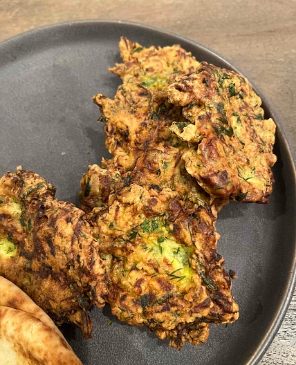 Zucchini Fritters (Also called Mücver, a Turkish Recipe)
