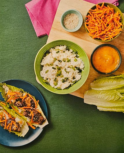 Bulgogi Lettuce Wraps