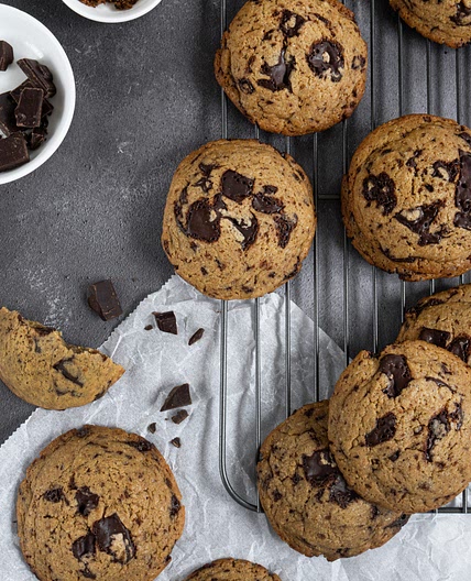 Soft and Chewy Chocolate Chip Cookies
