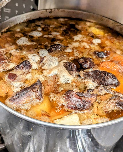 Mock Yemenite Beef Soup: