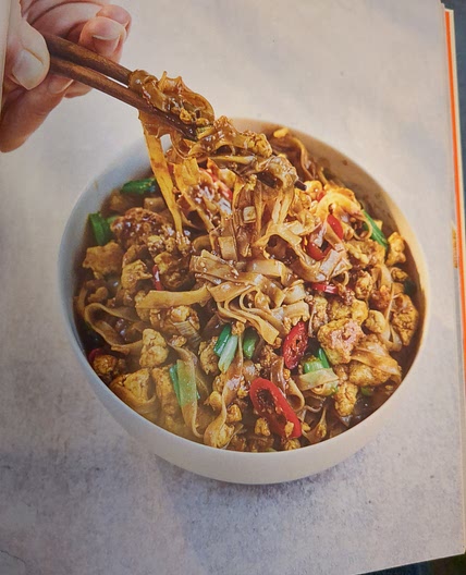 Hoisin tofu noodles