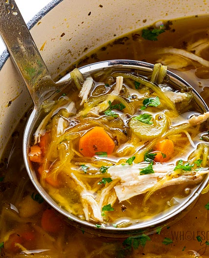 Keto Chicken Soup (So Easy!)