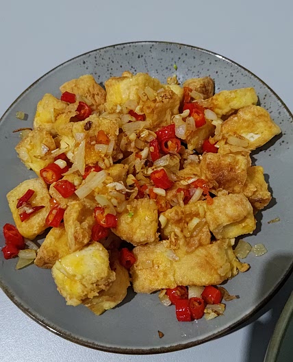 Tahu crispy cabe garam