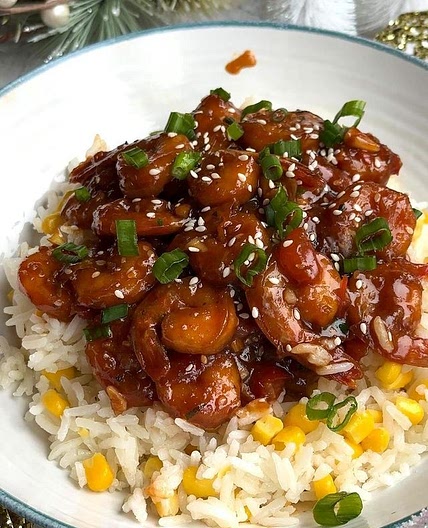 Chilli Garlic Prawns