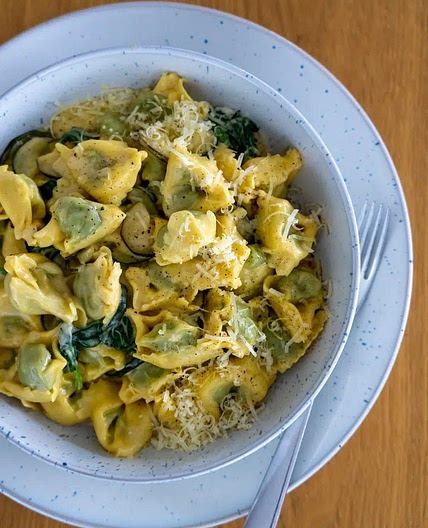Creamy Lemon Tortellini