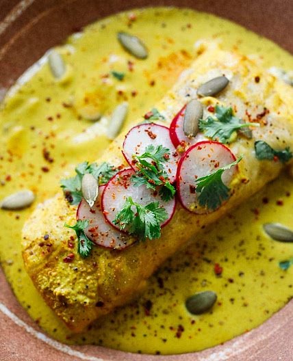 Shrimp Enchiladas