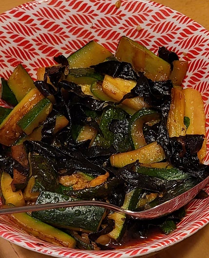 Zucchini Nori Bowl Topping