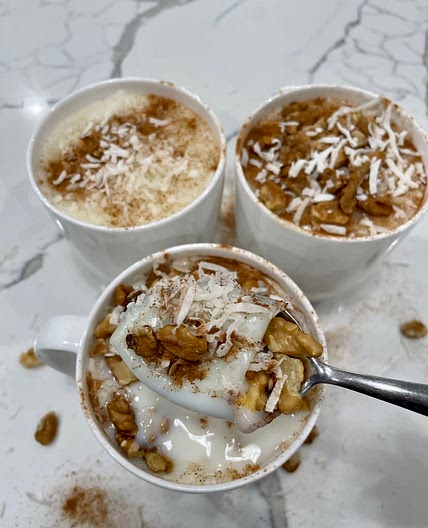 Sahlab/ milk pudding