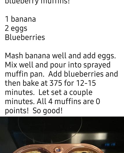 Banana Blueberry muffins