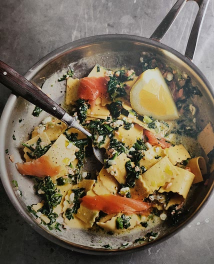 Smoked Salmon Pasta by Jamie Oliver