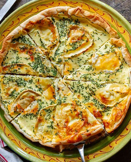 Brie Is the Key to This Rich, Custardy Quiche