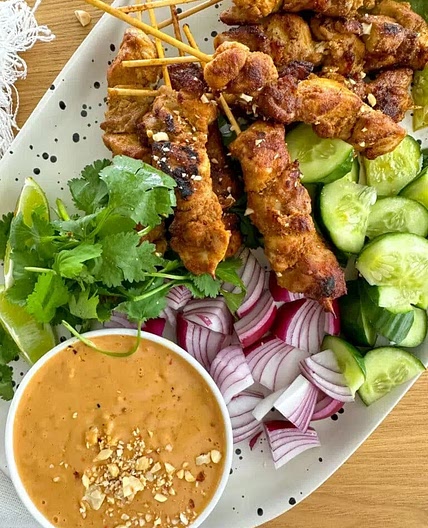 Chicken Satay Skewers