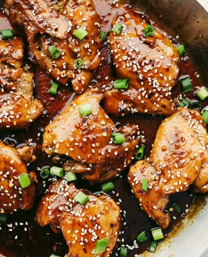 Sticky Asian Glazed Chicken