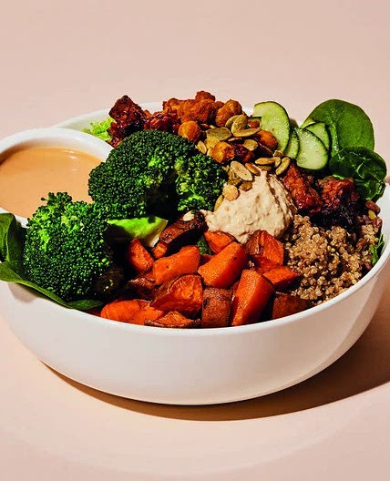 Green protein bowl à la SLA