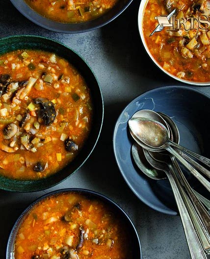 Mushroom Barley Soup Done Right