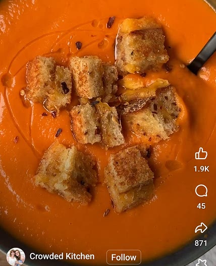 SHEET PAN ROASTED RED PEPPER SOUP