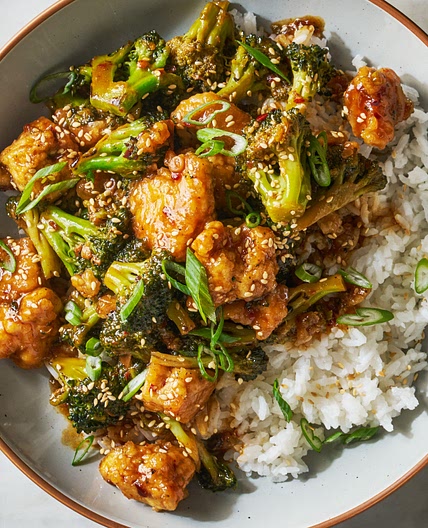 Sesame Tofu & Broccoli
