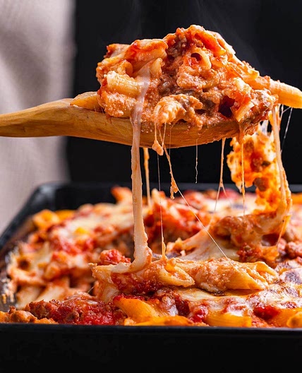 Baked Penne with Italian Sausage