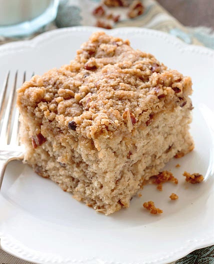 Banana Pecan Coffee Cake