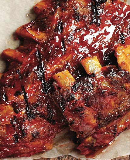 Memphis-style pork side ribs