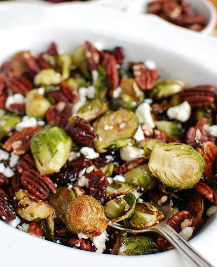 Brussels Sprouts with Cranberries